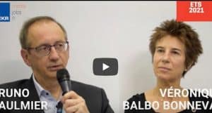 Bruno Paulmier, DGS de la ville de Niort, président de l'ADT-INET, Véronique Balbo-Bonneval, DGS DE CY Cergy Université